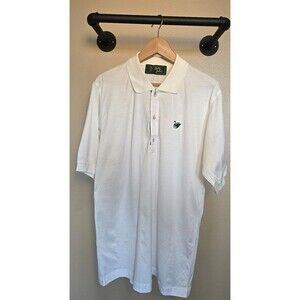 NWT‎ Bobby Jones Ko Olina white short sleeve golf polo men's size medium